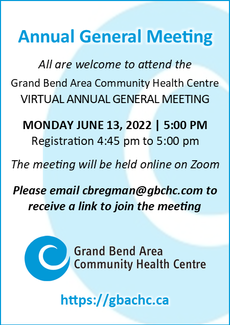 Annual General Meeting poster