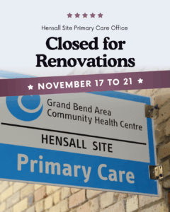 Hensall PC Closed for Renovations